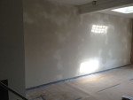 Droogproces van texklaar stucwerk.